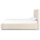 Quincy Lisbon Cream Performance Fabric King Upholstered Bed