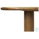 Paden Seasoned Brown Acacia 104" Extendable Oval Dining Table