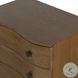 Tiago Toasted Oak Veneer 3 Drawer Nightstand