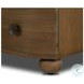 Tiago Toasted Oak Veneer 3 Drawer Nightstand
