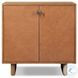 Posada Amber Oak Veneer Small 2 Door Cabinet