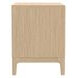 June Light Oak 2 Drawers Nightstand