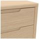 June Light Oak 2 Drawers Nightstand