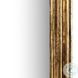 Vintage Louis Antiqued Gold Leaf Rectangle Floor Mirror