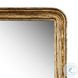 Vintage Louis Antiqued Gold Leaf Rectangle Floor Mirror