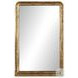Vintage Louis Antiqued Gold Leaf Rectangle Floor Mirror
