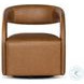 Hawkins Sonoma Butterscotch Swivel Chair