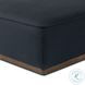 Sinclair Fresno Cobalt Cocktail Rectangular Ottoman