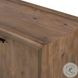 Glenview Weathered Oak Veneer 6 Door Sideboard