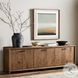 Glenview Weathered Oak Veneer 6 Door Sideboard