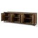Glenview Weathered Oak Veneer 6 Door Sideboard