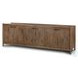 Glenview Weathered Oak Veneer 6 Door Sideboard