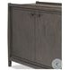 Glenview Cracked Smoked Black Oak 6 Door Sideboard