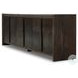 Arlington Espresso Oak Veneer 6 Door Sideboard