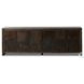 Arlington Espresso Oak Veneer 6 Door Sideboard