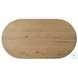 Paden Worn Oak Veneer Oval Occassional Table Set