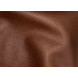 Sherwyn Nutmeg Leather Upholstered Accent Chair with Nailhead Trim