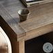 Warby Worn Oak Veneer Square End Table