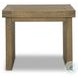 Warby Worn Oak Veneer Rectangular Occassional Table Set
