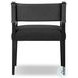 Ferris Gibson Black Performance Fabric Dining Armchair Set of 2
