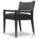 Ferris Gibson Black Performance Fabric Dining Armchair Set of 2