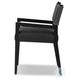 Ferris Gibson Black Performance Fabric Dining Armchair Set of 2
