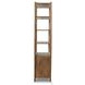 Glenview Weathered Oak 2 Door Bookcase