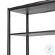 Glenview Smoked Black Oak 2 Door Bookcase