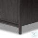 Glenview Smoked Black Oak 2 Door Bookcase