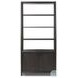 Glenview Smoked Black Oak 2 Door Bookcase
