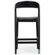 Amare Sonoma Black Counter Height Stool