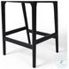 Amare Sonoma Black Counter Height Stool
