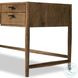 Glenview Weathered Oak Veneer 68" Drawer Desk