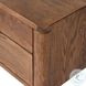 Glenview Weathered Oak Veneer 68" Drawer Desk