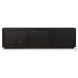 Warby Worn Black Oak Veneer 94" Media Console