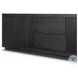 Warby Worn Black Oak Veneer 94" Media Console