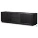 Warby Worn Black Oak Veneer 94" Media Console