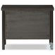Roark Ebony Oak Veneer 2 Drawer Nightstand