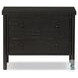 Roark Ebony Oak Veneer 2 Drawer Nightstand