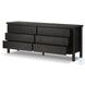 Roark Ebony Oak Veneer 6 Drawer Dresser
