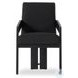 Roxy Gibson Black Performance Fabric Dining Armchair