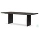 Glenview Smoked Black Oak 86" Rectangular Dining Table