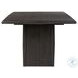 Glenview Smoked Black Oak 86" Rectangular Dining Table