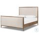 Glenview Weathered Oak Veneer King Upholstered Bed