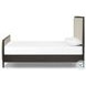 Glenview Cracked Smoked Black Veneer King Upholstered Bed