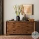 Glenview Weathered Oak Veneer 6 Drawer Dresser