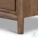 Glenview Weathered Oak Veneer 3 Drawer Nightstand
