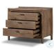 Glenview Weathered Oak Veneer Upholstered Bedroom Set