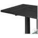 Otto Black Pine 120" Extendable Rectangular Dining Table