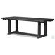 Otto Black Pine 120" Extendable Rectangular Dining Table